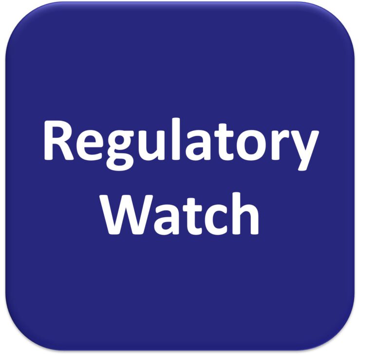 RegulatoryWatch Regulatory Watch